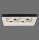 LED Deckenleuchte Schwarz 2700-5000 K 6295 lm dimmbar