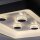 LED Deckenleuchte Schwarz 2700-5000 K 6295 lm dimmbar