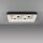 LED Deckenleuchte Schwarz 2700-5000 K 6295 lm dimmbar