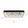 LED Deckenleuchte Schwarz 2700-5000 K 6295 lm dimmbar