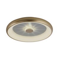 Dimmbare LED Deckenleuchte 2700-5000 K &Oslash;61,5 cm Messing