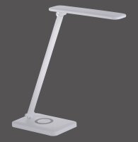 LED SchreibTischlampe Weiß Touch 61,5 cm 5 W flexibel