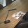 Lampe de bureau LED noire tactile 680 lm réglable