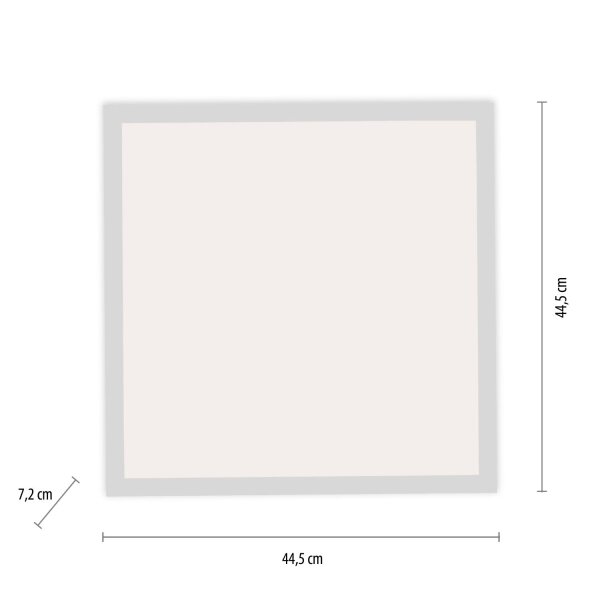 LED Deckenleuchte mit Bewegungsmelder L:44,5 cm 2100 lm