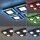 Plafonnier LED à intensité variable RBG Light 17 W Télécommande