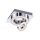 Spot de plafond LED métal orientable 3000 K 600 lm chrome