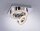 Spot de plafond LED métal orientable 3000 K 600 lm chrome