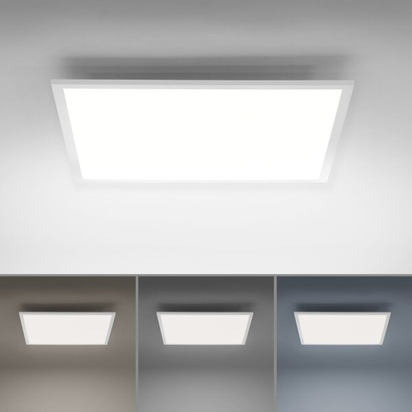 LED Deckenleuchte dimmbar Weiß Fernbedienung 4100 lm