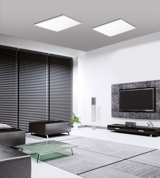 LED Deckenleuchte dimmbar Weiß Fernbedienung 4100 lm