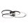 LED Deckenlampe Schwarz Aluminium Metall L:85 cm 35 W