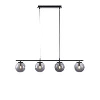 Suspension allongée en verre fumé 100 cm...