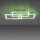 LED Deckenlampe Rainbow RGB dimmbar 5100 lm L:56 cm