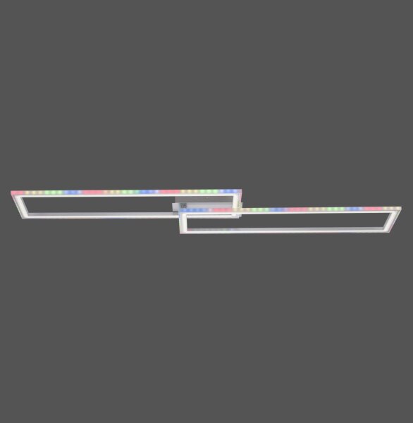 LED Deckenlampe Rainbow RGB dimmbar 5000 lm L:121 cm
