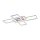 LED Deckenlampe Rainbow RGB dimmbar 5600 lm L:101,2 cm