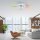 LED Deckenlampe Rainbow RGB dimmbar 5600 lm L:101,2 cm