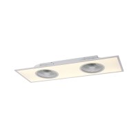 LED Deckenlampe mit Ventilatoren Weiß 3100 lm dimmbar