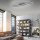 Dimmbare LED Deckenlampe Metall Schwarz warmweiß 3000 K