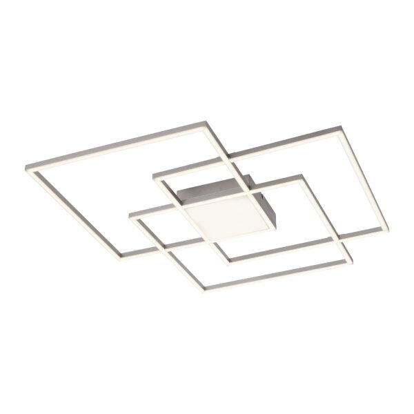 LED Deckenleuchte dimmbar Metall in Stahl L:75 cm 12 W