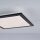 Flache LED Deckenlampe Schwarz B:29,5 cm 6 W 750 lm