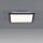 Flache LED Deckenlampe Schwarz B:29,5 cm 6 W 750 lm
