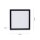 Flache LED Deckenlampe Schwarz B:29,5 cm 6 W 750 lm