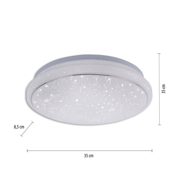 LED Deckenlampe Nachthimmel dimmbar RGB 2700-5000 K