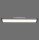Flache LED Deckenlampe Schwarz L:79,5 cm 14 W 3000 K