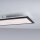 Flache LED Deckenlampe Schwarz L:79,5 cm 14 W 3000 K