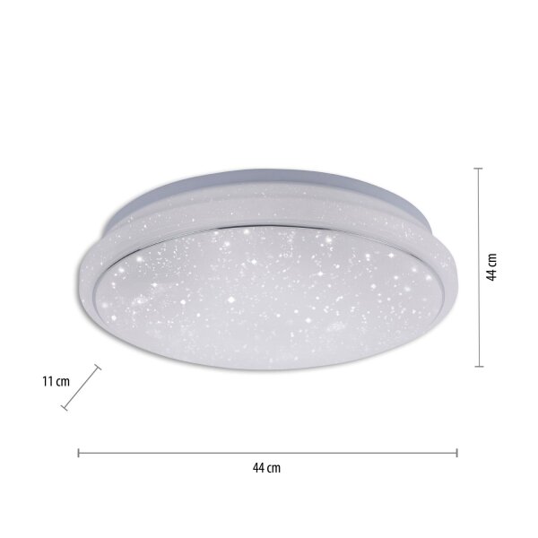 Dimmbare LED Deckenlampe Sternenhimmel RGB 2700-5000 K