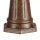 XXL Gartenlaterne Bronze Metall Glas IP44 H:243 cm E14