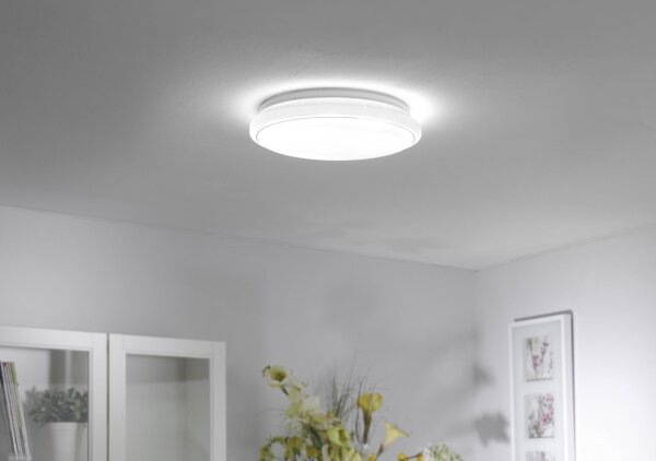 Lampe de plafonnier LED à intensité variable Ciel de nuit RGB 2700-5000 K