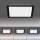 LED Deckenlampe Schwarz 18 W 2700-5000 K Fernbedienung