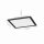 LED Deckenlampe Schwarz 18 W 2700-5000 K Fernbedienung