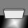 LED Deckenlampe dimmbar L:44,5 cm Fernbedienung Schwarz