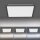 LED Deckenlampe dimmbar L:44,5 cm Fernbedienung Schwarz