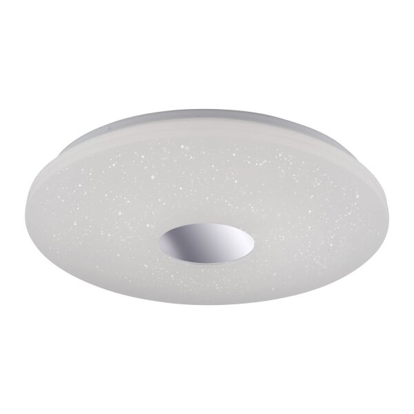 Lampe de plafonnier LED romantique Ciel étoilé IP44 en chrome