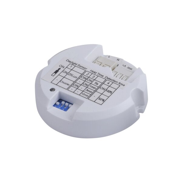 Lampe de plafonnier LED romantique Ciel étoilé IP44 en chrome