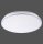 LED Deckenlampe in Chrom IP44 Ø49 cm 2500 lm blendarm