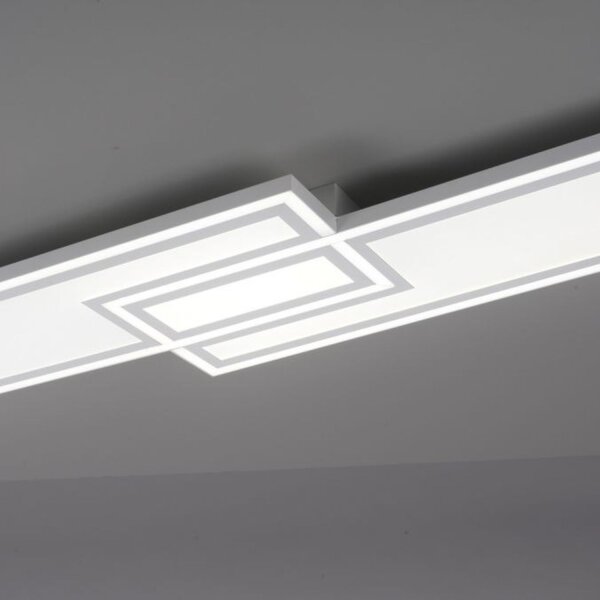 Dimmbare LED Deckenleuchte Fernbedienung 32 W 110 cm