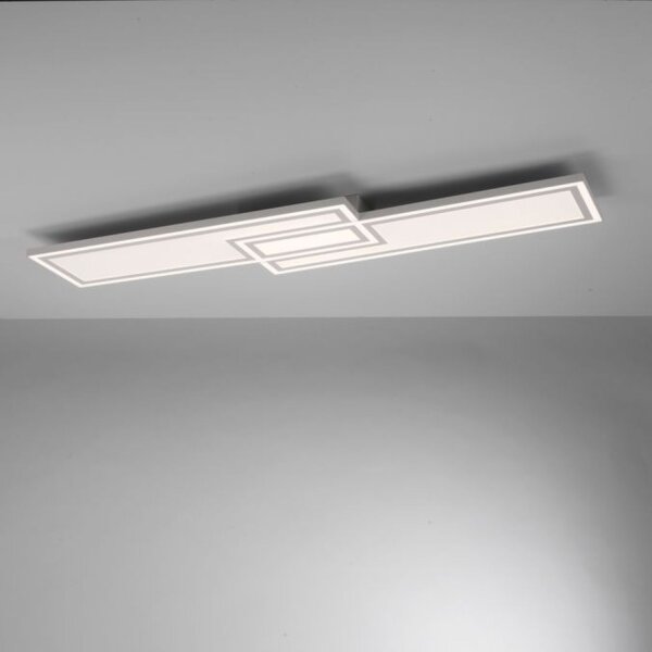Dimmbare LED Deckenleuchte Fernbedienung 32 W 110 cm