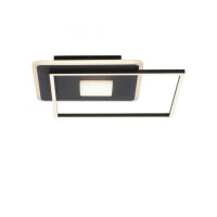 Plafonnier LED stylé Noir L:45 cm 26 W 3000 K