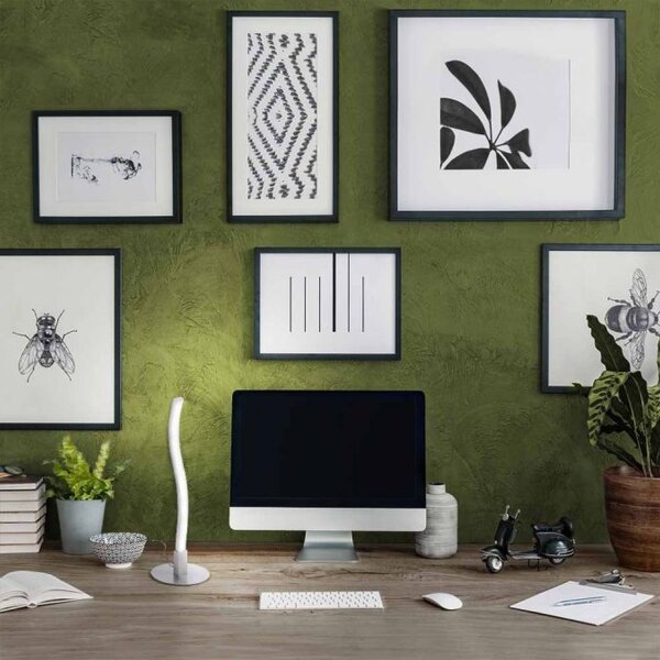 Lampe de table LED métal en acier 30 cm 300 lm faible éblouissement