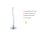 Lampe de table LED métal en acier 30 cm 300 lm faible éblouissement