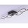 LED Deckenlampe Wellen Metall Schwarz 3920 lm Modern