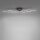 LED Deckenlampe Wellen Metall Schwarz 3920 lm Modern