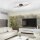 LED Deckenlampe Wellen Metall Schwarz 3920 lm Modern