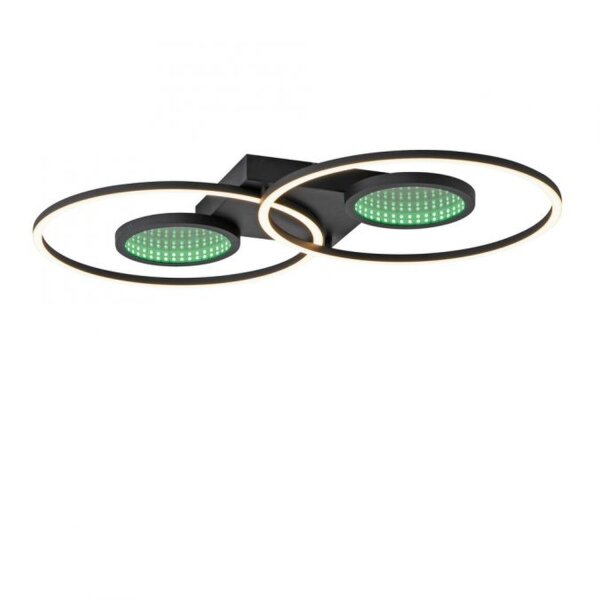 Lampe de plafonnier LED Télécommande Effet de profondeur 2700-5000 K