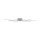 LED Deckenlampe Wellen Metall in Stahl 3000 K Modern
