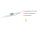 LED Deckenlampe Wellen Metall in Stahl 3000 K Modern
