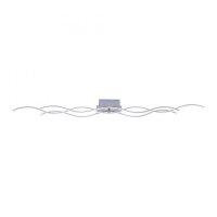 Plafonnier LED Vagues m&eacute;tal en acier 139 cm 3000 K